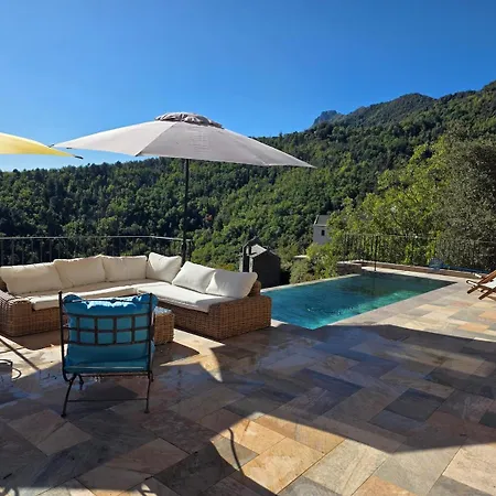 Vila Authentic Corsican House, Pool & Panorama Bergerie Pied'u Celu