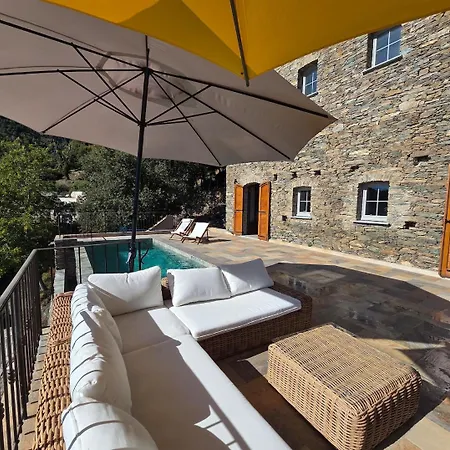 Vila Authentic Corsican House, Pool & Panorama Bergerie Pied'u Celu *