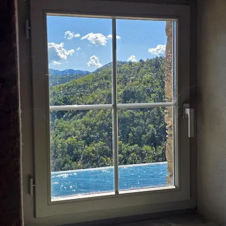 Authentic Corsican House, Pool & Panorama Bergerie Pied'u Celu Poggio-Marinaccio