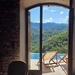 别墅 Authentic Corsican House, Pool & Panorama Bergerie Pied'u Celu Poggio-Marinaccio
