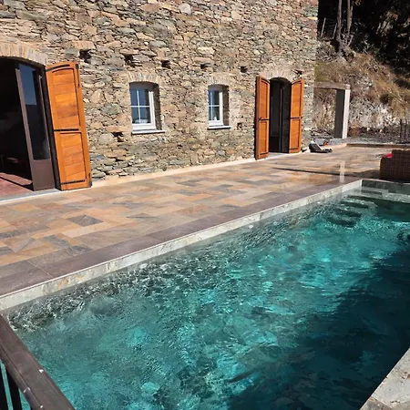 Authentic Corsican House, Pool & Panorama Bergerie Pied'u Celu Villa *