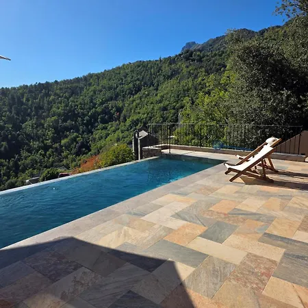 Authentic Corsican House, Pool & Panorama Bergerie Pied'u Celu Villa Poggio-Marinaccio