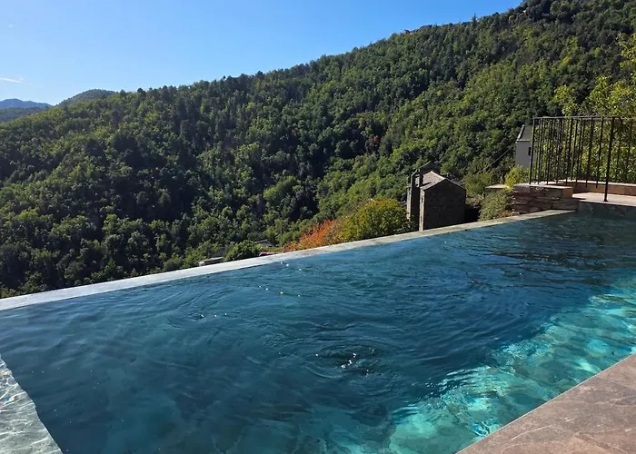Authentic Corsican House, Pool & Panorama Bergerie Pied'u Celu Poggio-Marinaccio