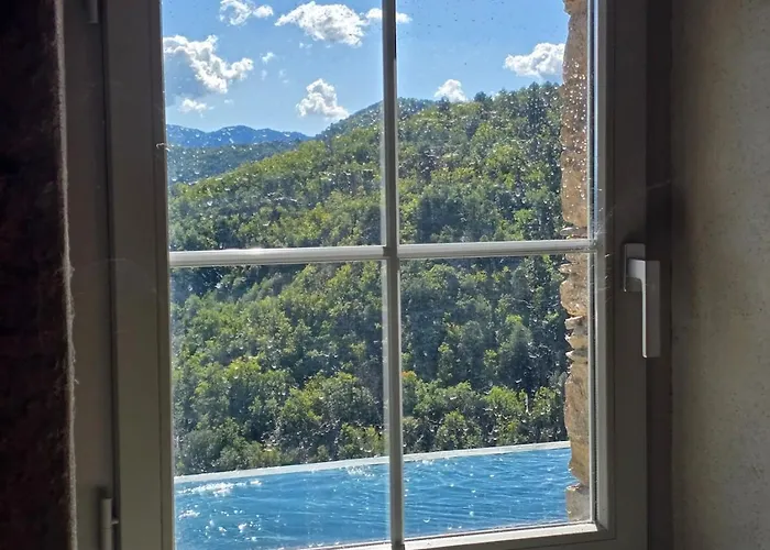 Authentic Corsican House, Pool & Panorama Bergerie Pied'u Celu Poggio-Marinaccio
