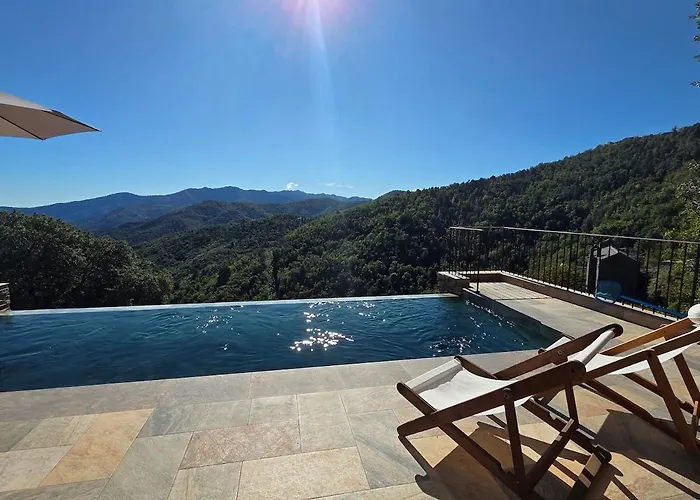 Villa Authentic Corsican House, Pool & Panorama Bergerie Pied'u Celu *